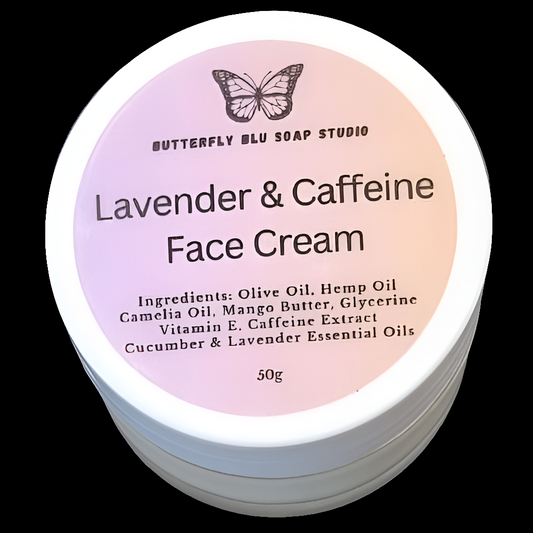 Lavender & Caffeine Face Cream 50g